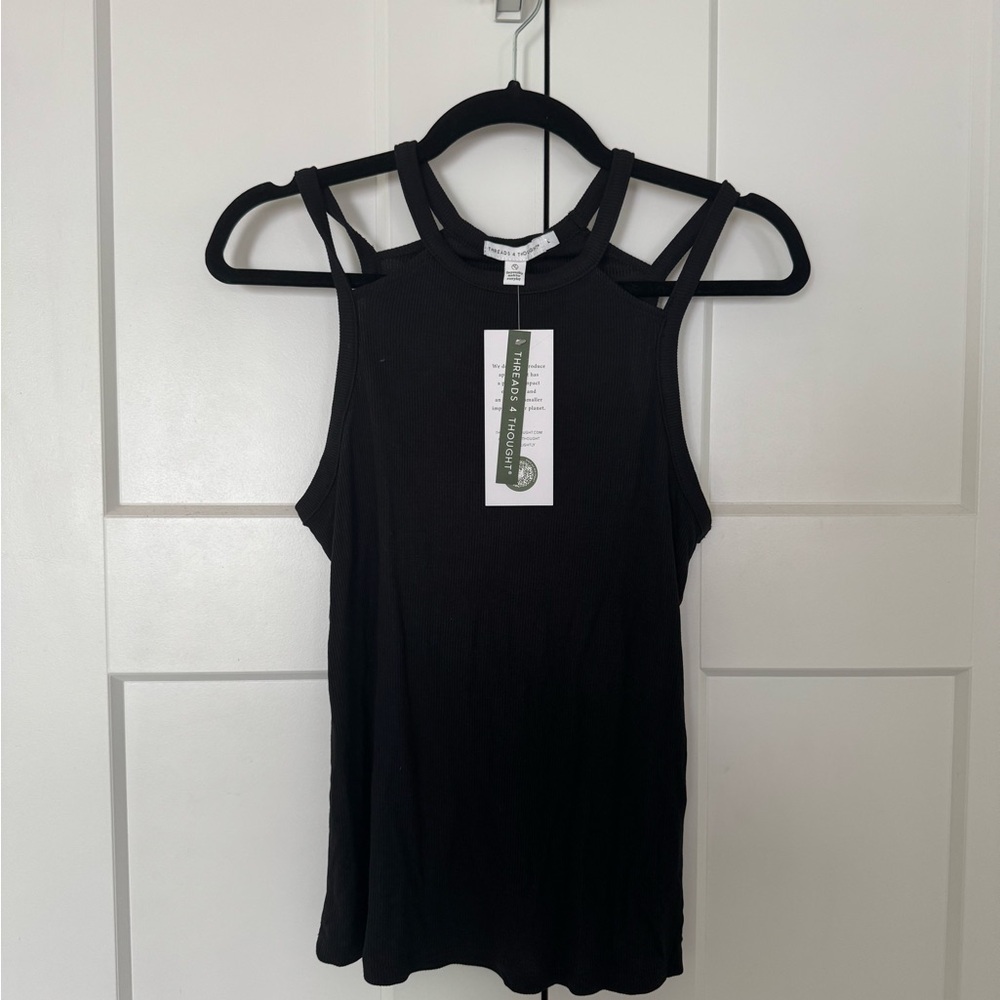 Black Sleeveless Top
